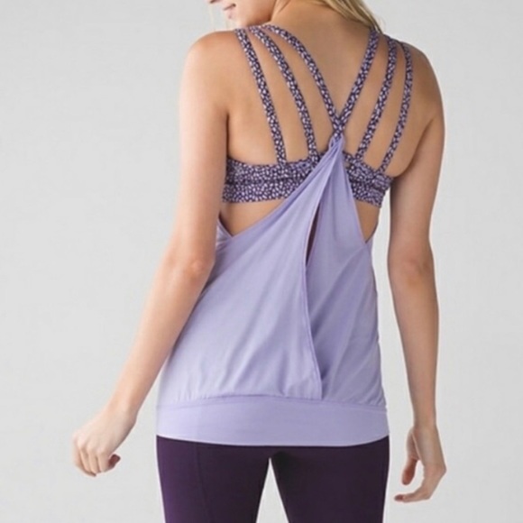 lululemon athletica Tops - LULULEMON No Limit Tank Top Purple Size 6